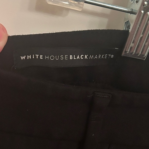 White House Black Market Black The Tapered Ankle Pant, size 10 - Picture 10 of 11